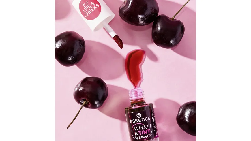 essence WHAT A TINT! lip & cheek tint 01 - Kiss from a rose