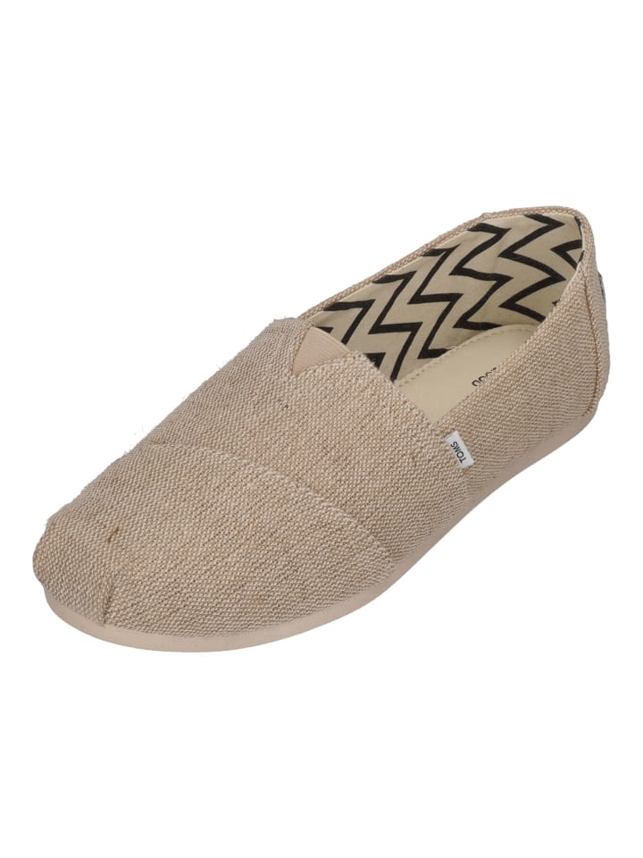 TOMS Espadrilles ALPARGATA WIDE in natur günstig kaufen