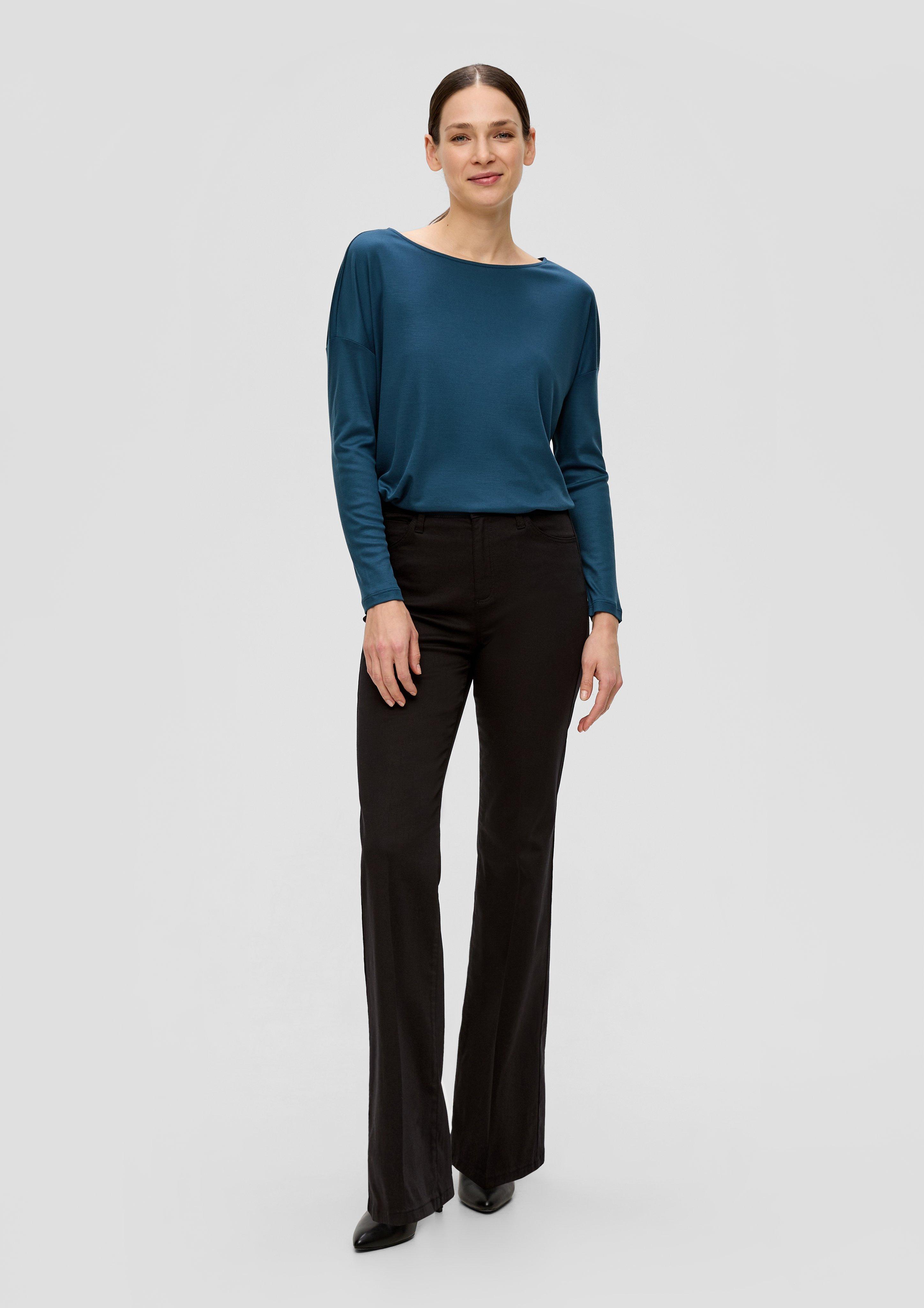 Langarmshirt mit überschnittenen Schultern  2146006-6945
