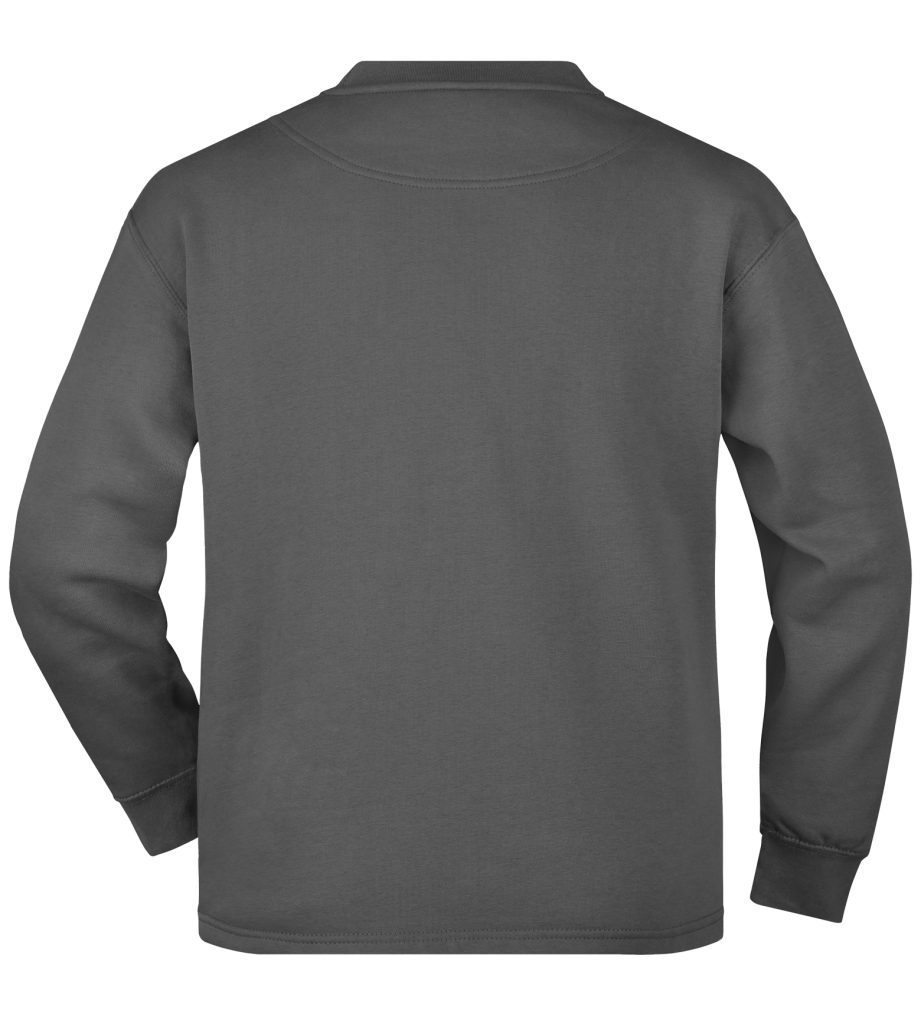 James & Nicholson Sweatshirt Klassisches Sweatshirt mit Rundhalsausschnitt JN199