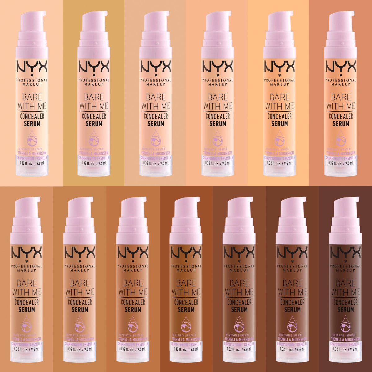 Concealer Serum Bare With Me Light 02, 9,6 ml