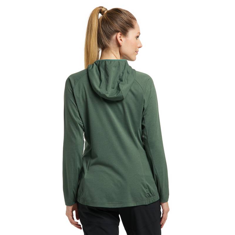 Haglöfs Mirre Mid Hood Fleecejacke Damen