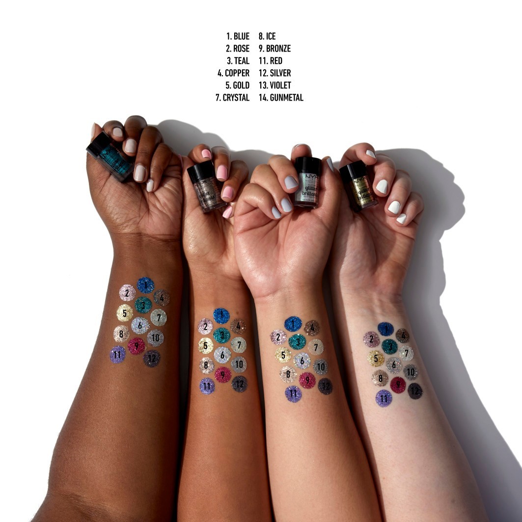 NYX Professional Makeup Glitzer für Gesicht und Körper
