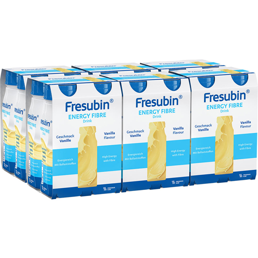 FRESUBIN ENERGY Fibre DRINK Vanille Trinkflasche  6X4X200 ml  Lösung