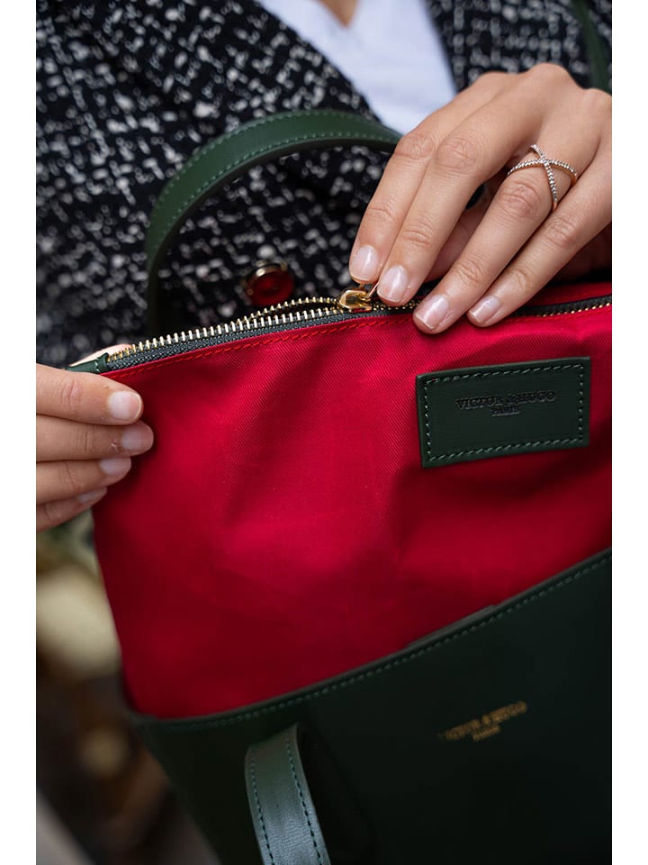 Victor & Hugo Paris Leder-Schultertasche 