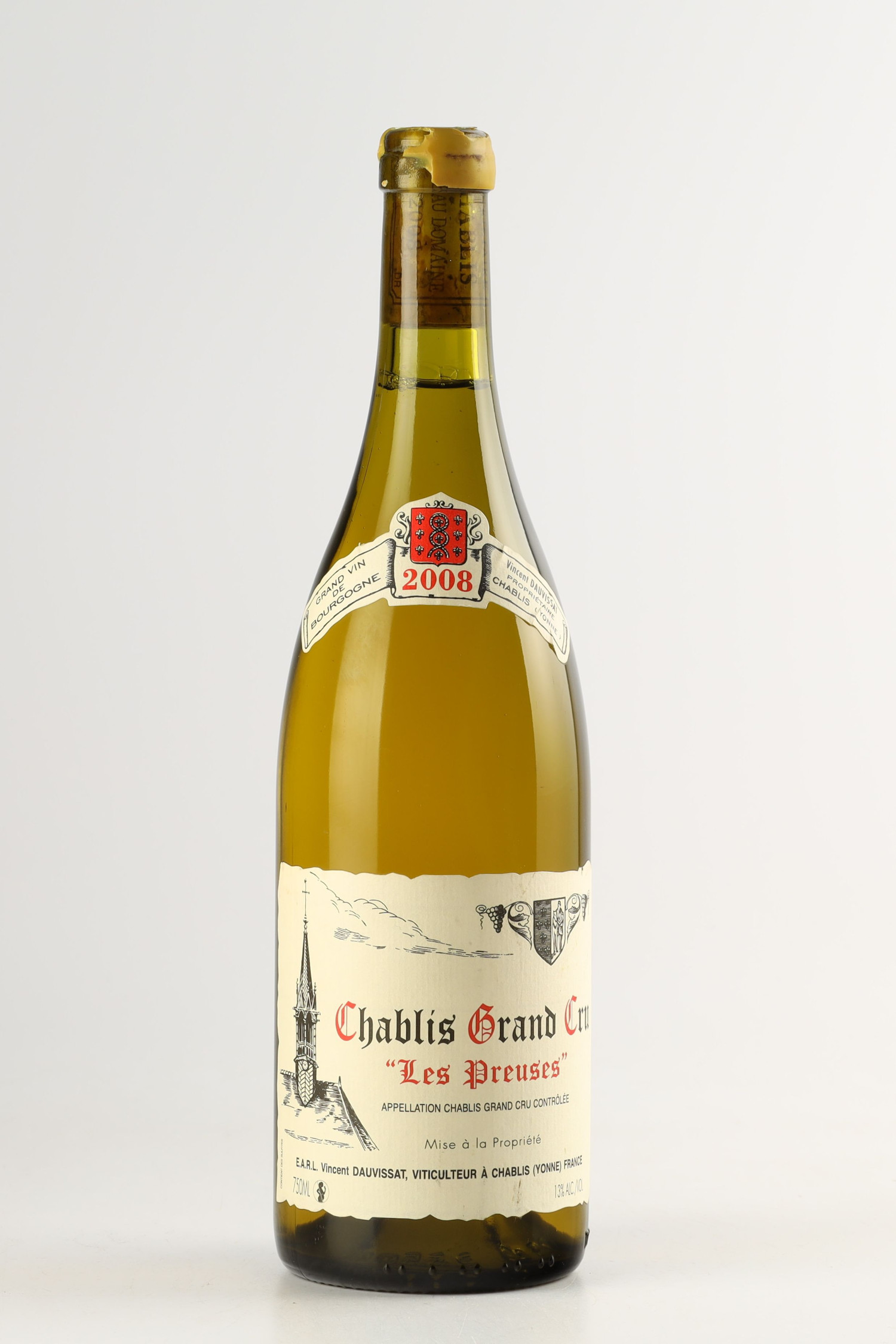 Vincent Dauvissat Les Preuses 2008, Chablis
