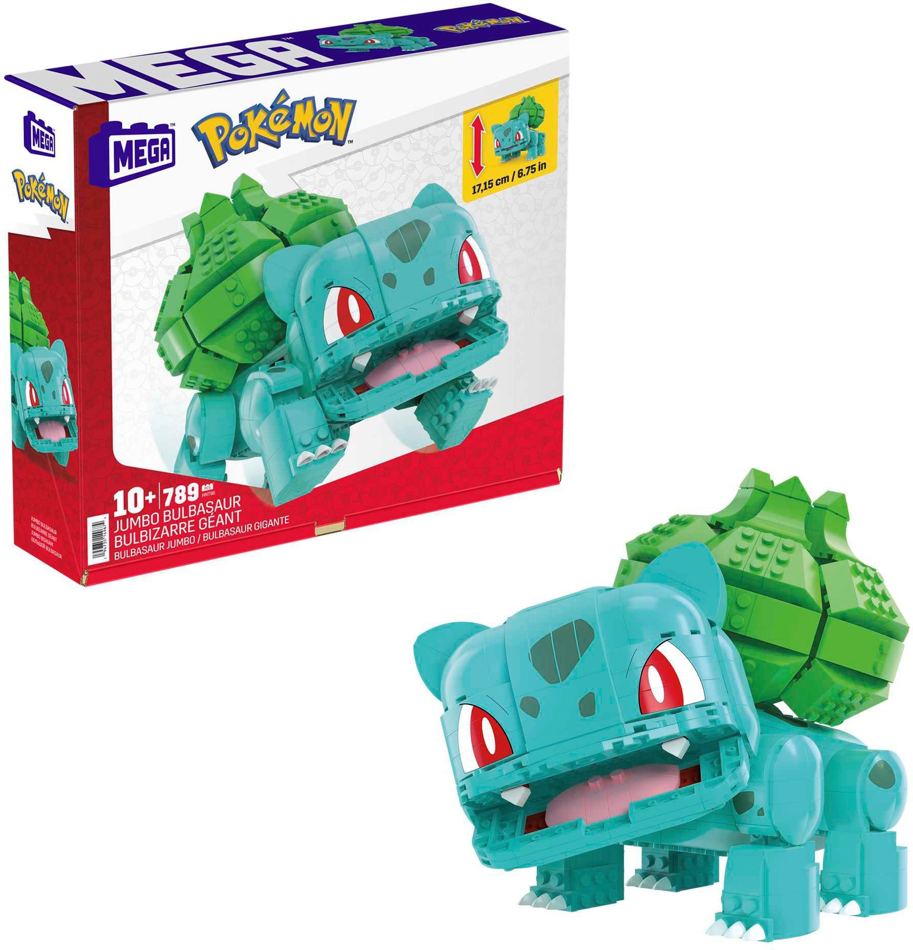 MEGA Spielbausteine MEGA Pokémon, Jumbo Bisasam, (789 St)