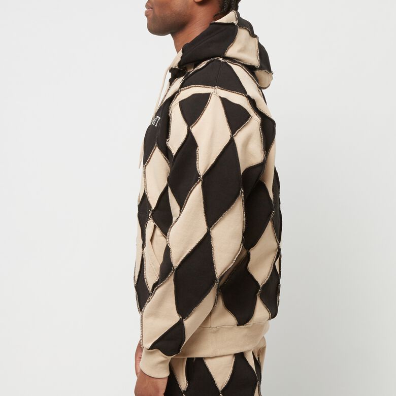 BoTT Patchwork Hoodie black