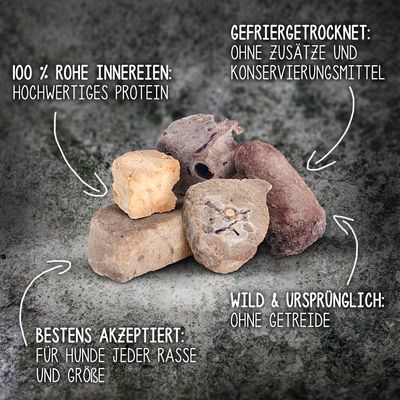 Sparpaket Wolf of Wilderness - RAW Snacks (gefriergetrocknet)