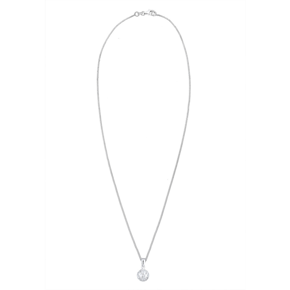 Elli Elli Collier Femme Ornement de Boule Ludique en Argent Sterling 925 Bijoux