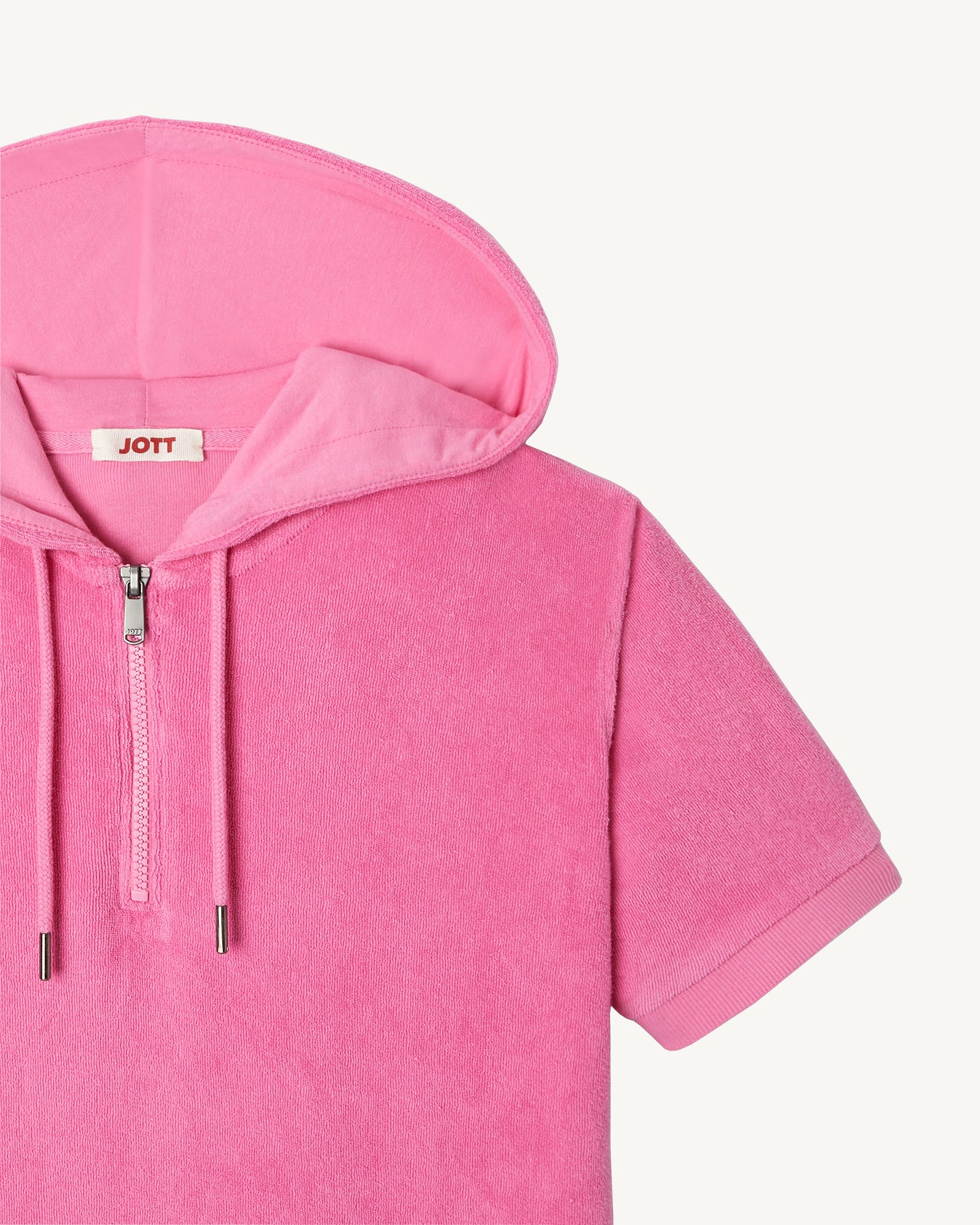 Robe éponge Rose intense Meg