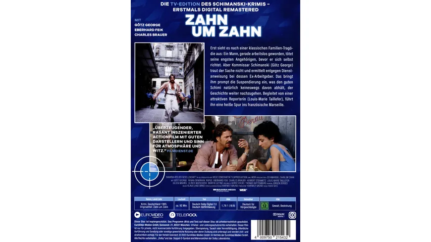 Zahn um Zahn - Schimanski - TV - Edition