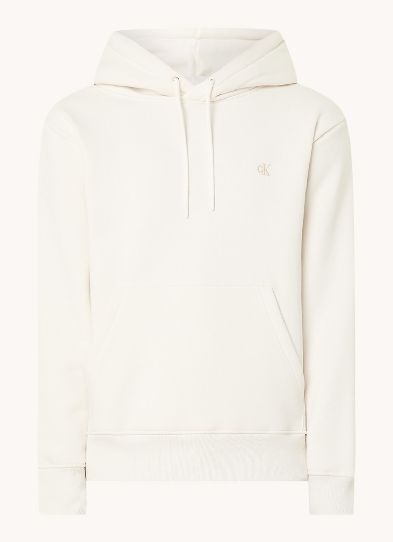 Calvin Klein Hoodie with kangaroo pocket and logo