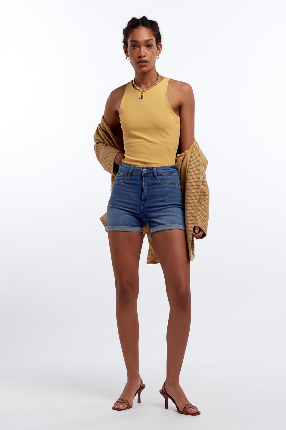 Molly denim shorts