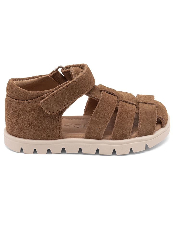 bisgaard Leder-Halbsandalen in Braun günstig kaufen