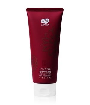 WHAMISA Organic Flowers Foam Cleansing Cream Reinigungscreme 200 ml