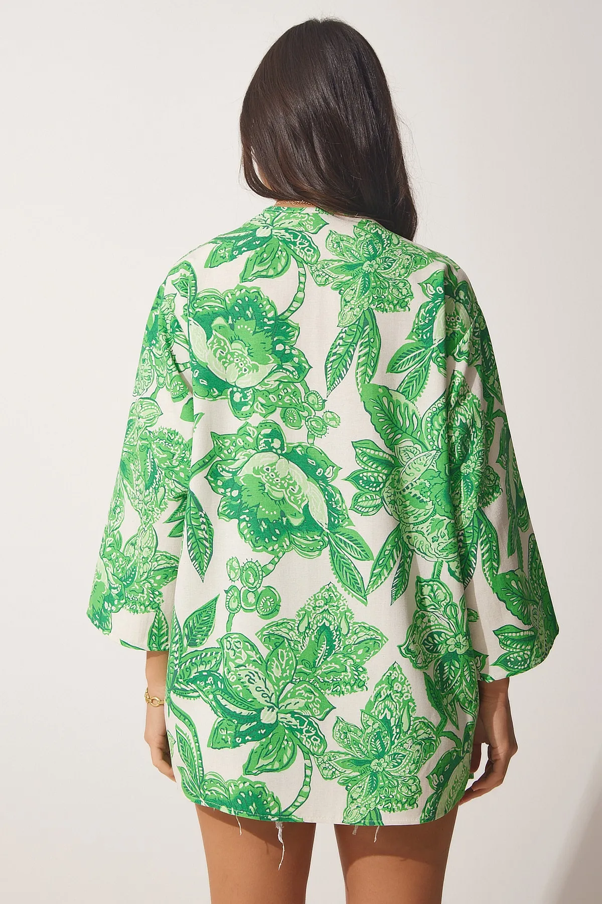 Happiness İstanbul  Kimono & Kaftan - Grün - Regular Fit