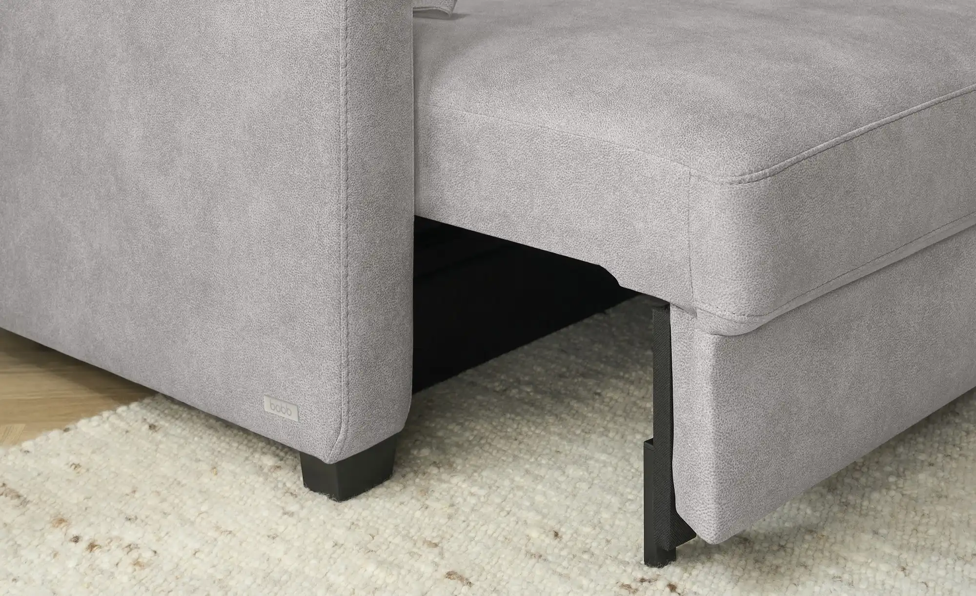 bobb Ecksofa mit pflegeleichtem Bezugsstoff  Lisa de Luxe