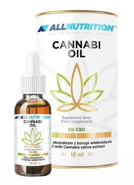 Έλαιο κάνναβης Allnutrition 5% CBD, Υγρό