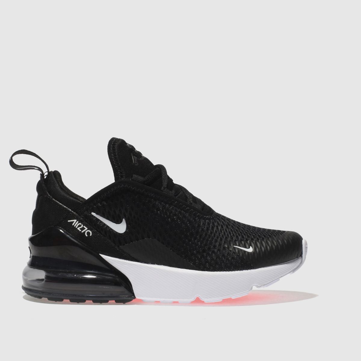 Nike fekete-fehér Air Max 270 Junior cipők
