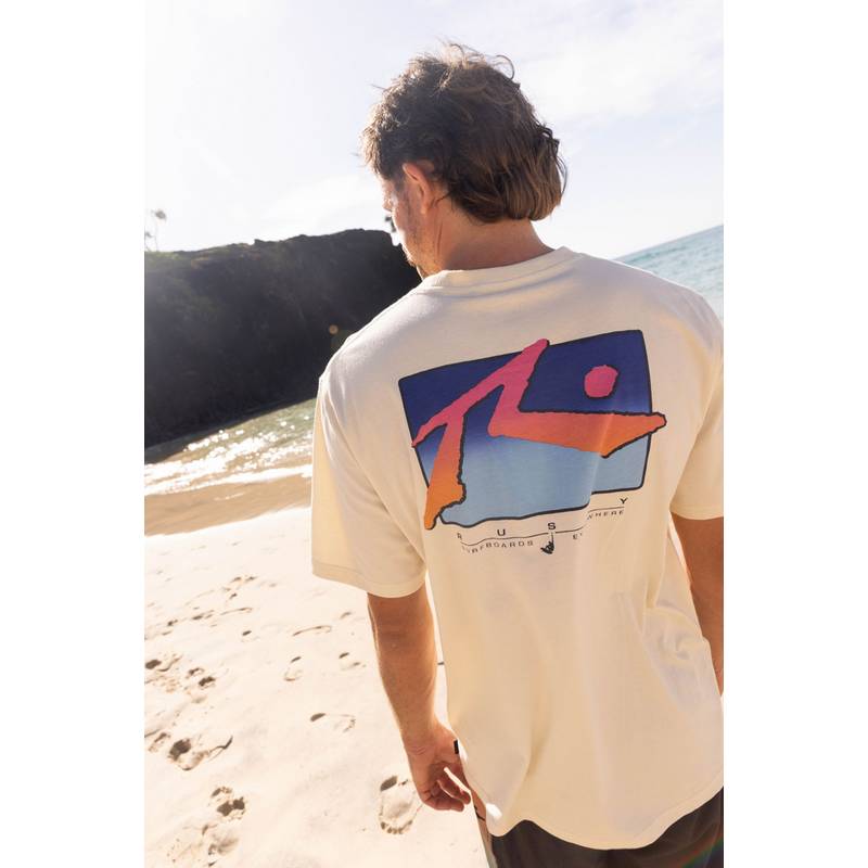 RUSTY BEFORE CROWDS SHORT SLEEVE TEE T-Shirt Herren