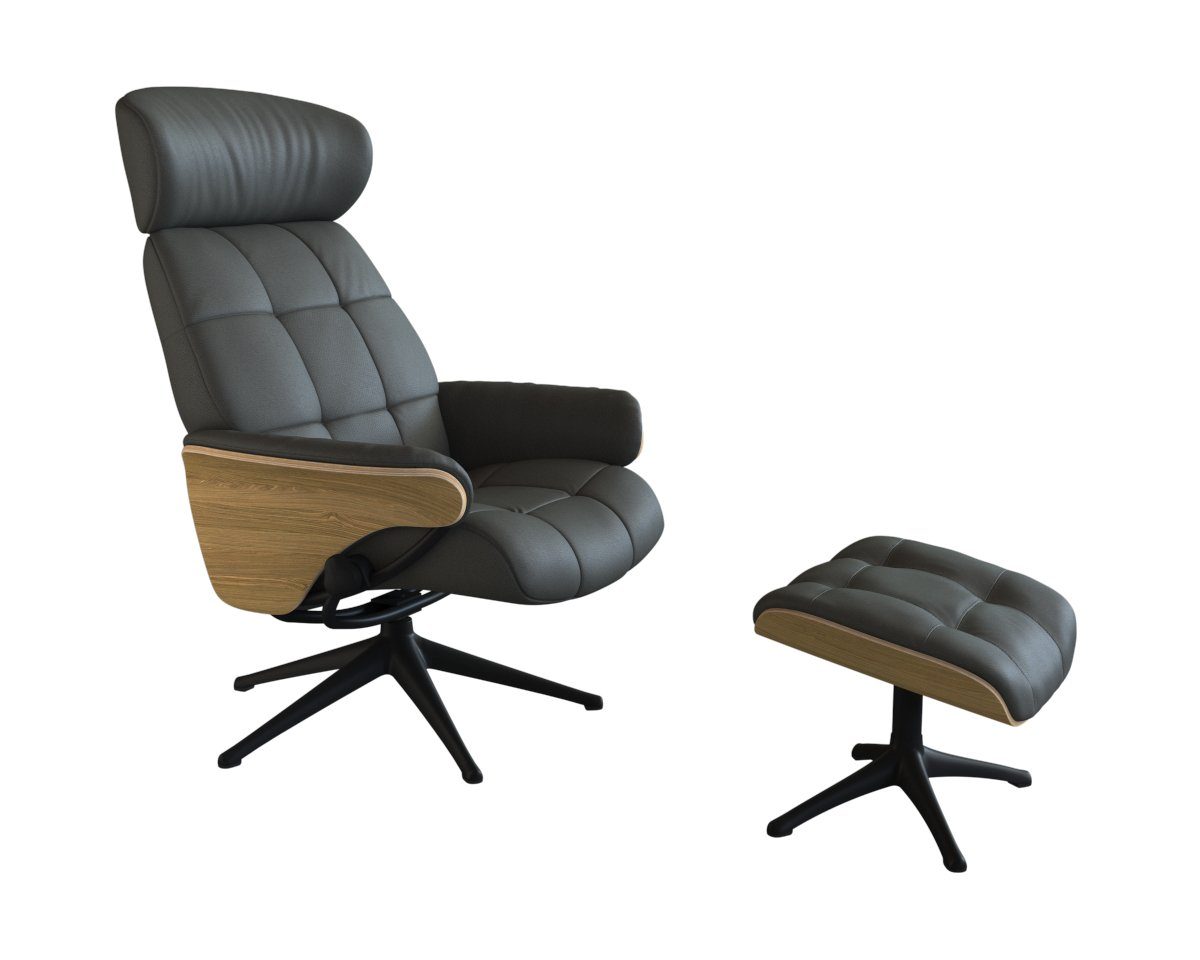 FLEXLUX Relaxsessel Relaxchairs Skagen, Relaxsessel,Hohes Komfort,Ergonomische Sizhaltung,Rückenverstellung