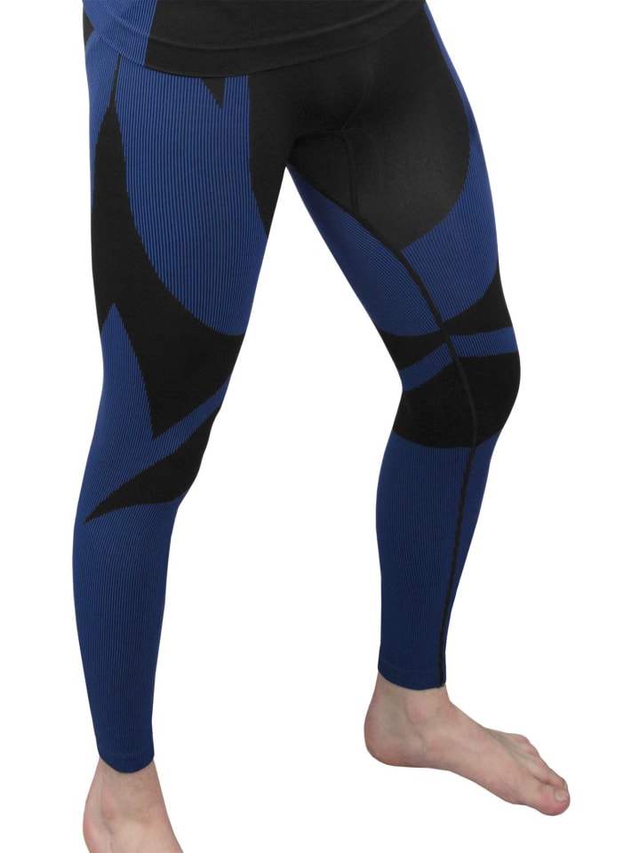 normani Thermo Funktionsunterhose in Schwarz/Blau günstig kaufen S/M