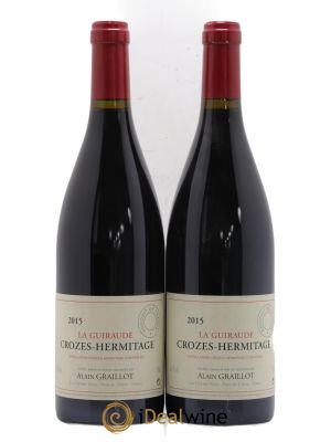 Crozes-Hermitage La Guiraude Domaine Graillot  2015 - Lot de 2 Bouteilles