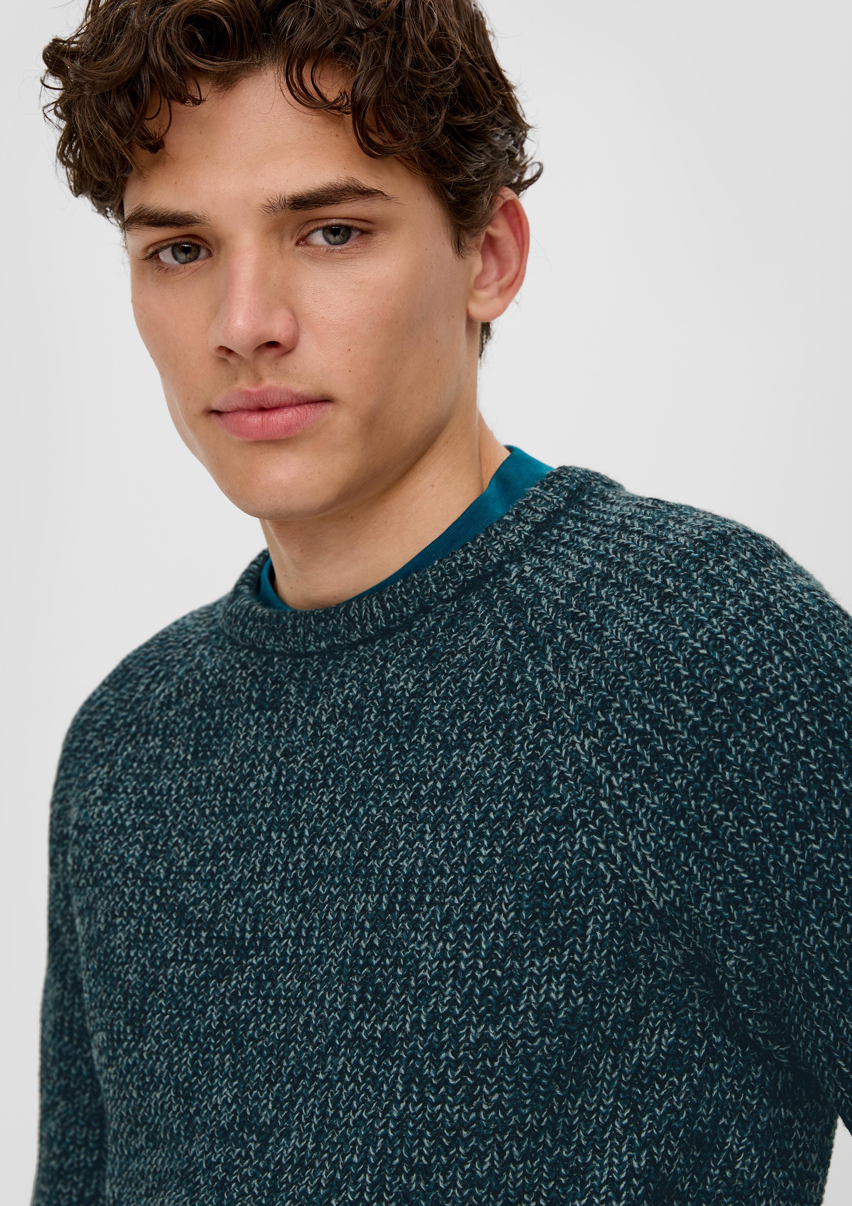Strickpullover mit Raglanärmeln  2134608-67W0