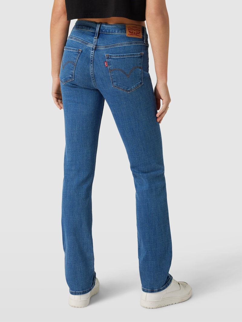 Jeans mit Label-Patch Modell '314™ SHAPING STRAIGHT' Modell 314™ SHAPING STRAIGHT in bleu