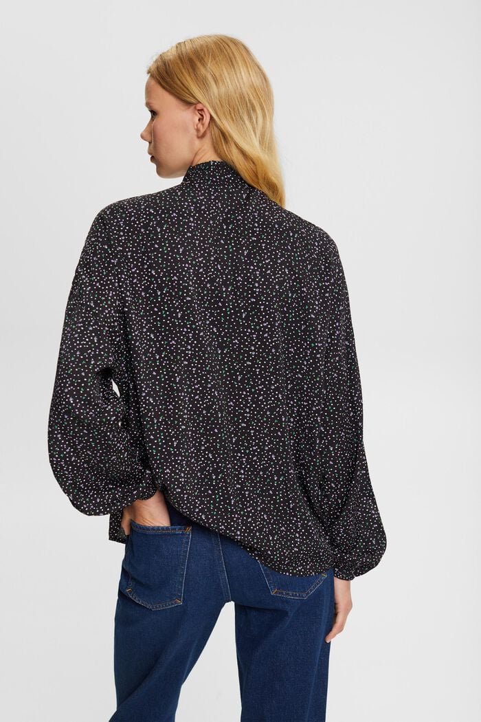 Gemusterte Bluse