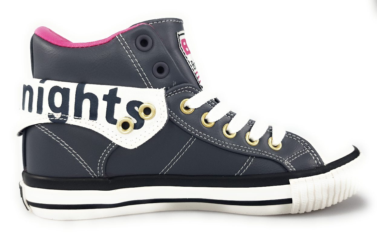 British Knights Roco B46-3706-01 Grau dark grey/ fuchsia