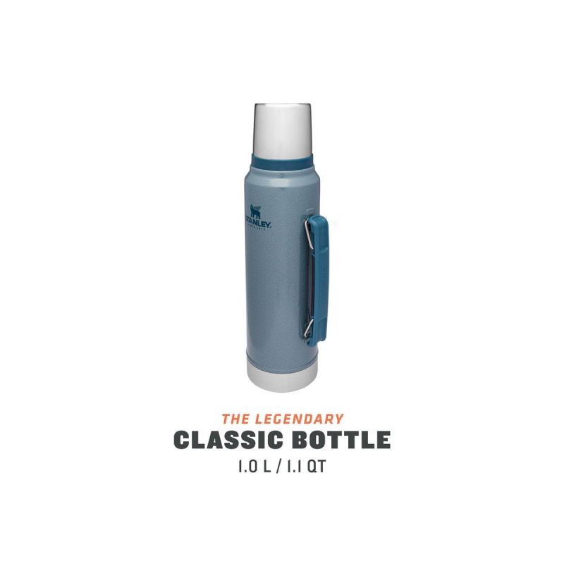 Stanley Thermoflasche, Classic Legendary Bottle 1.1qt \/ 1l Hammertone Ice