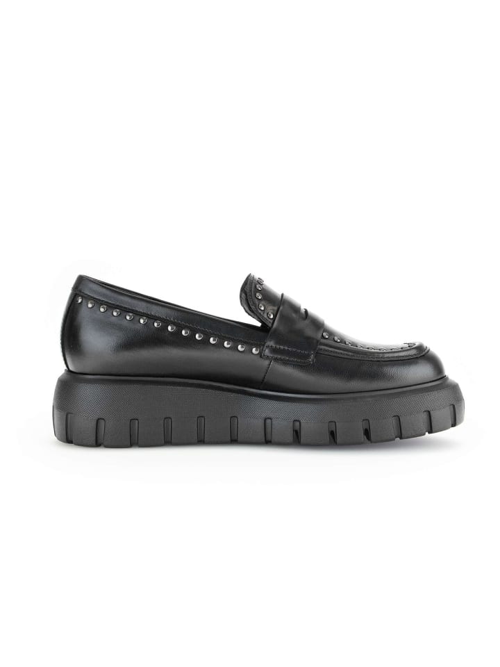 Gabor Fashion Loafer in schwarz günstig kaufen