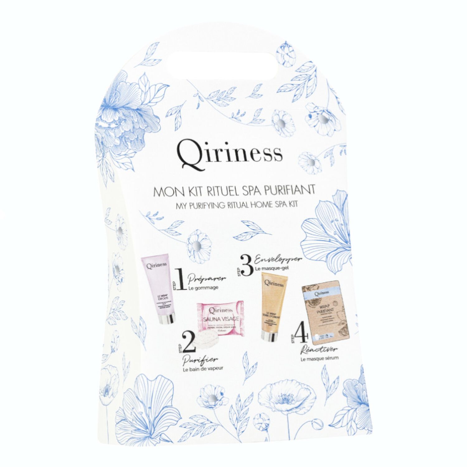 Qiriness Mon Kit Rituel Spa Purifiant Coffret Purifiant & Matifiant - 4 Produits
