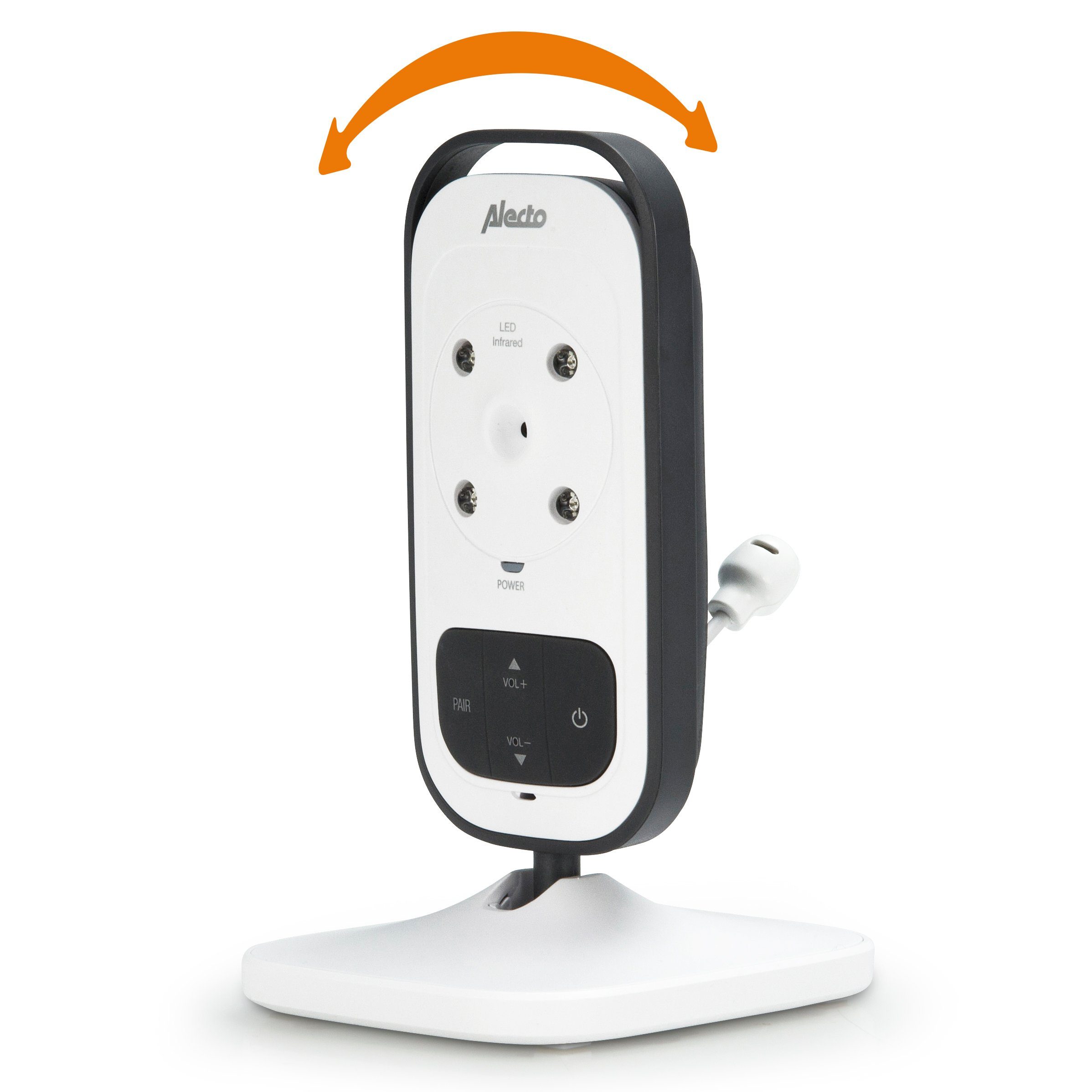 Alecto Video-Babyphone DVM-75, 2-tlg., 2.4