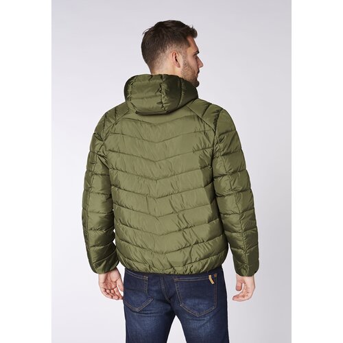 JACKE MIT LEICHT GLÄNZENDER OPTIK