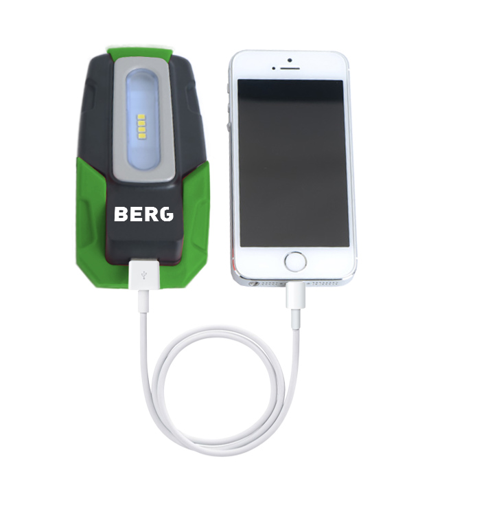BERG HANDLEUCHTE BCL POCKET LED 4 USB AKKU 2W