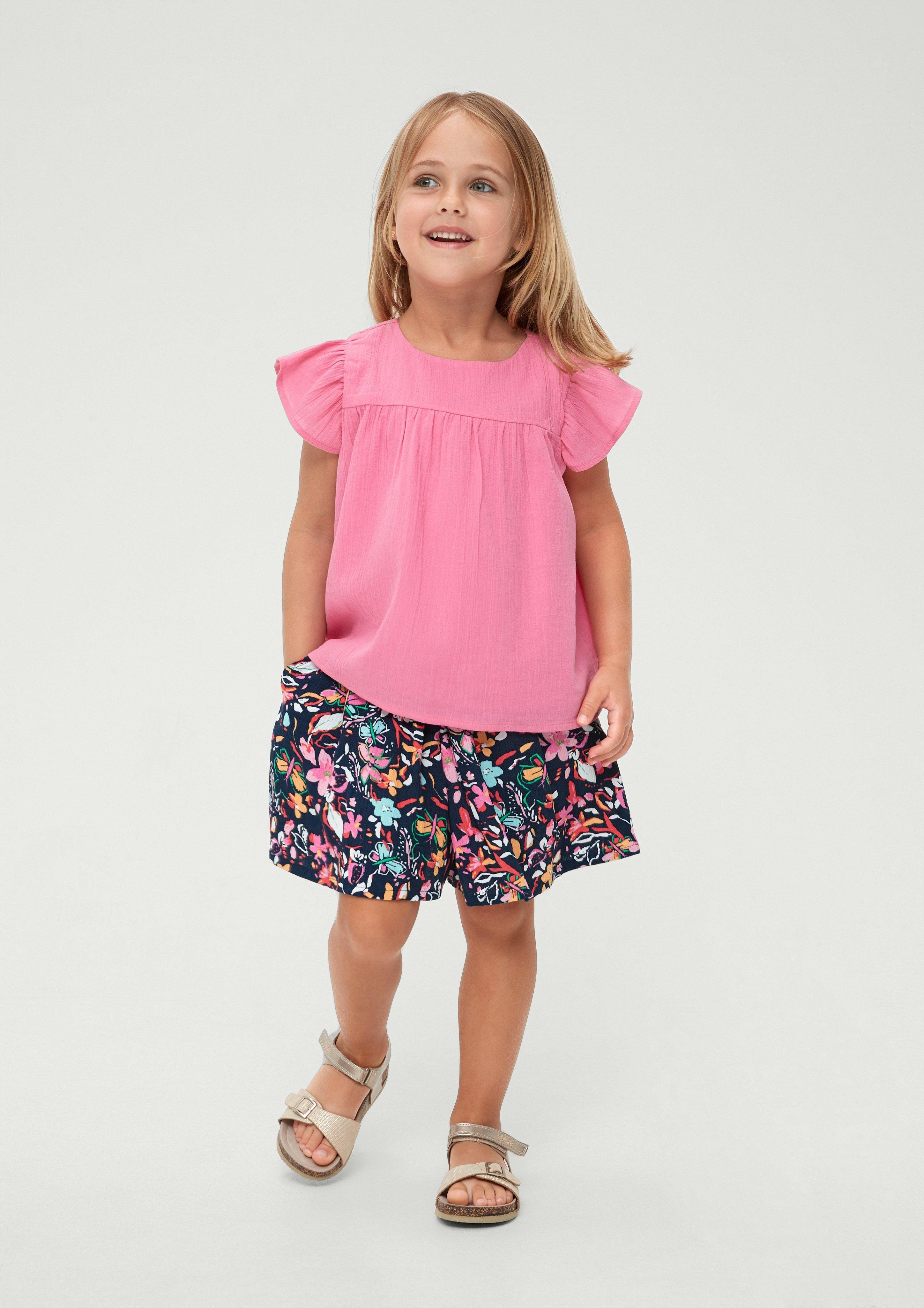Relaxed: Hose aus Viskose-Crêpes  2136832-59A0