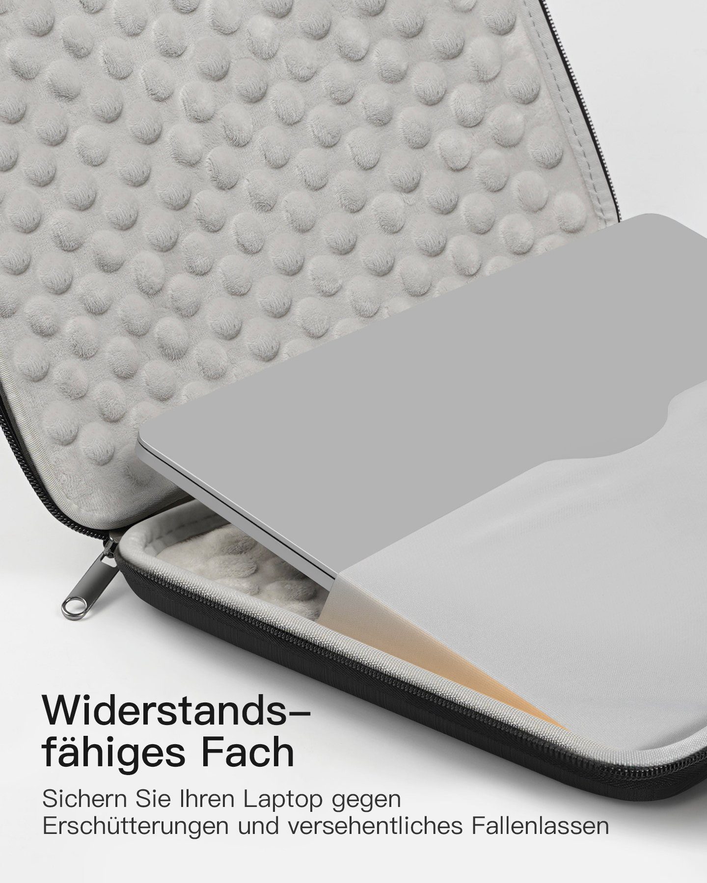 Inateck Laptoptasche für 13-14 Zoll MacBook Air Pro, Surface Pro, Eva Superstarke Stoßfeste