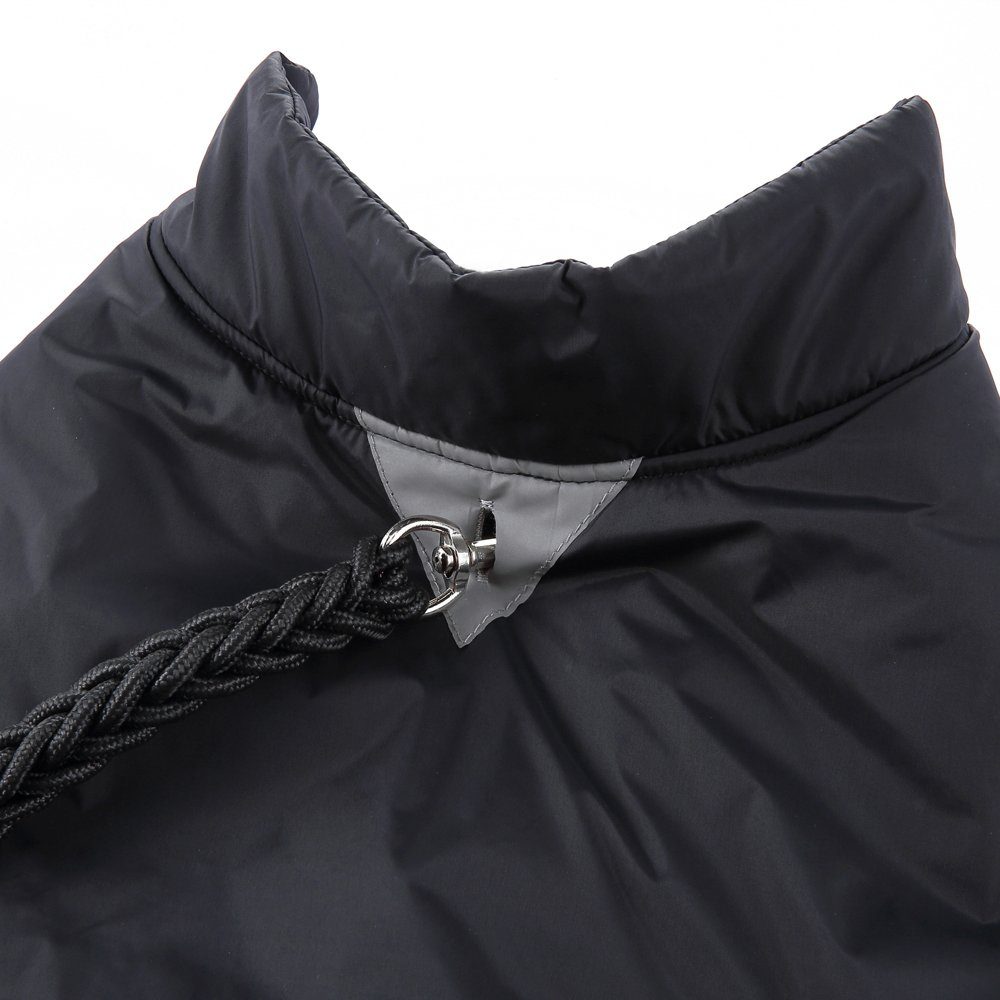 LAPA HOME Hundemantel Hundejacke Winterjacke für Haustiere mit Reflexstreifen, Winddicht warme Hundejacke verstellbar Hundebekleidung, Bauchschutz