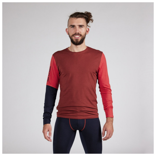 Ein schöner Fleck Erde - Merino L/S Bergfex - Longsleeve