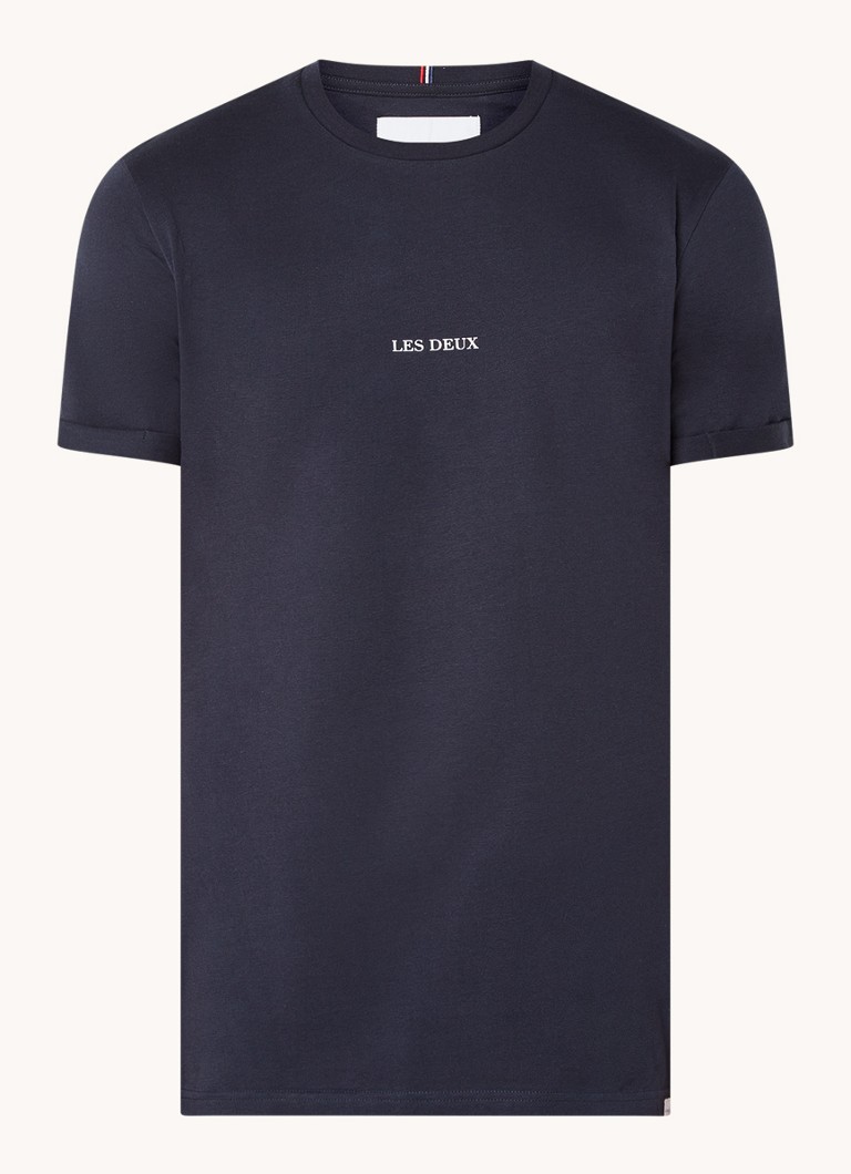 Les Deux Lens T-krekls ar logotipu