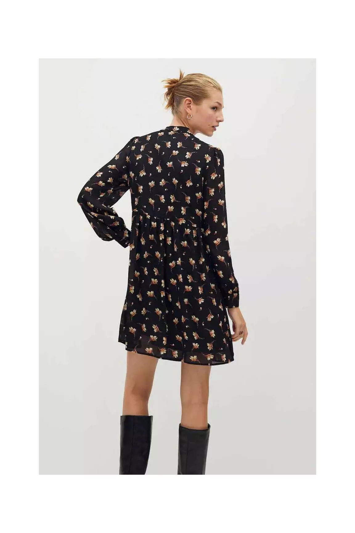 Mango Robes Courtes Femme couleur noir