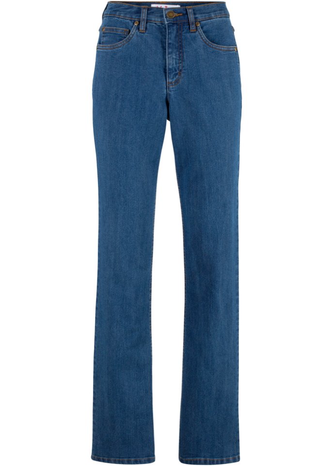 Komfort-Stretch-Jeans, Wide, High Waist