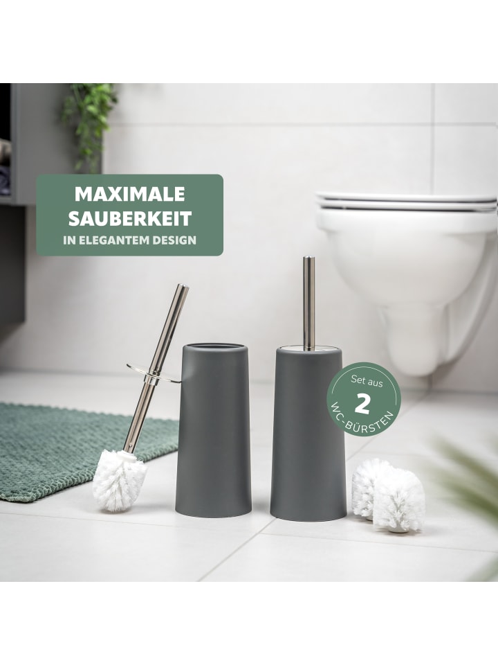 bremermann WC-Bürste 2er Set grau günstig kaufen onesize