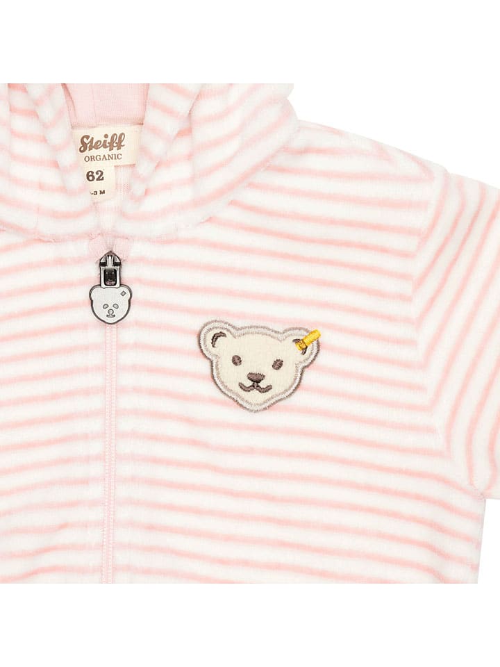 Steiff Sweatjacke in Rosa günstig kaufen