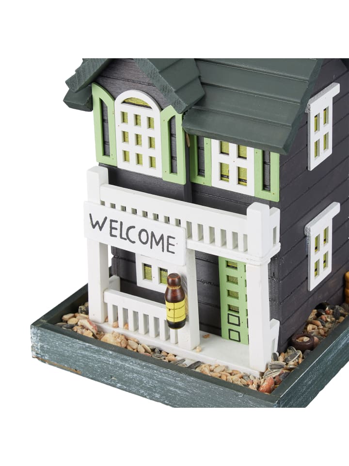 relaxdays Vogelfutterhaus in Bunt günstig kaufen onesize
