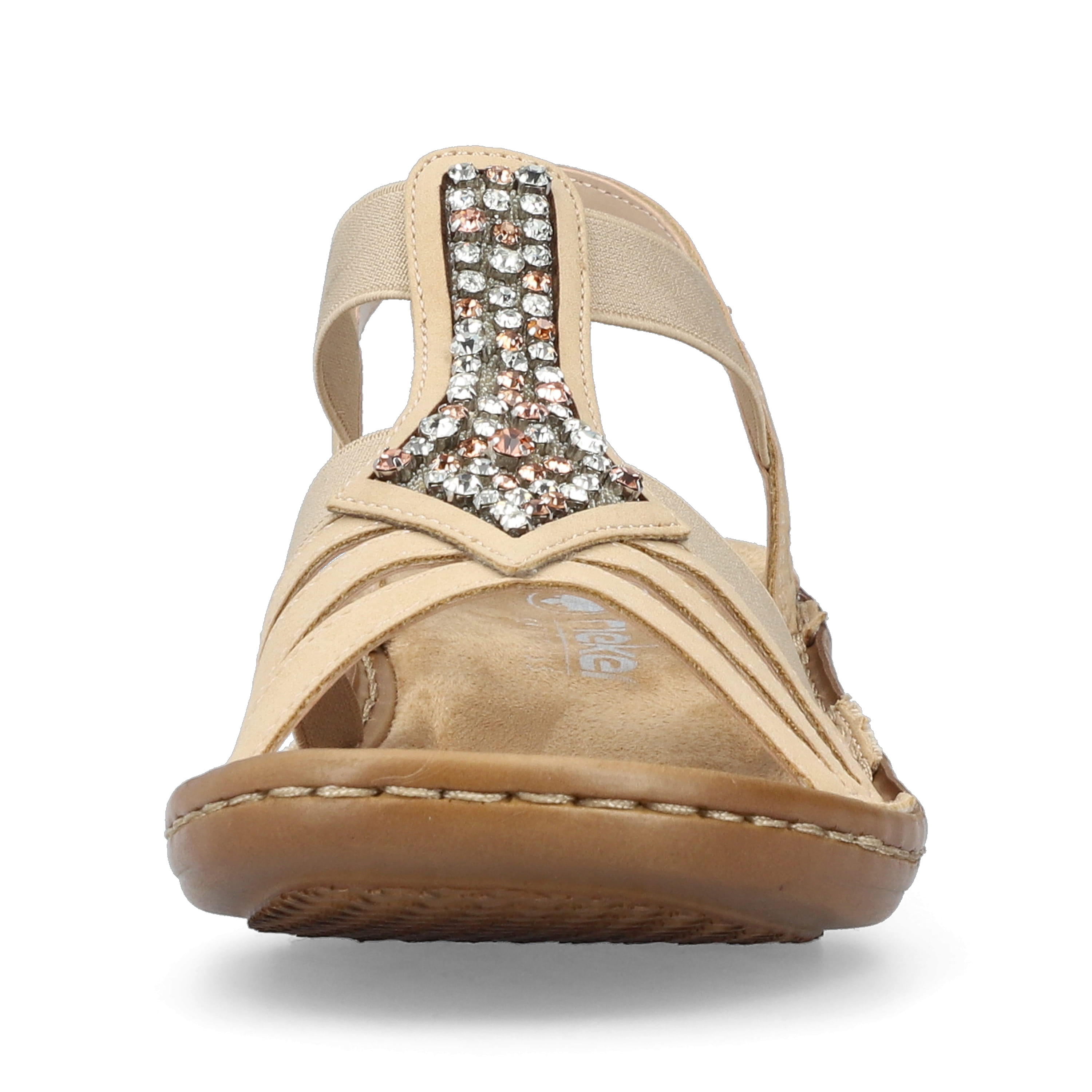 Rieker Damen Riemchensandalen hellbraun