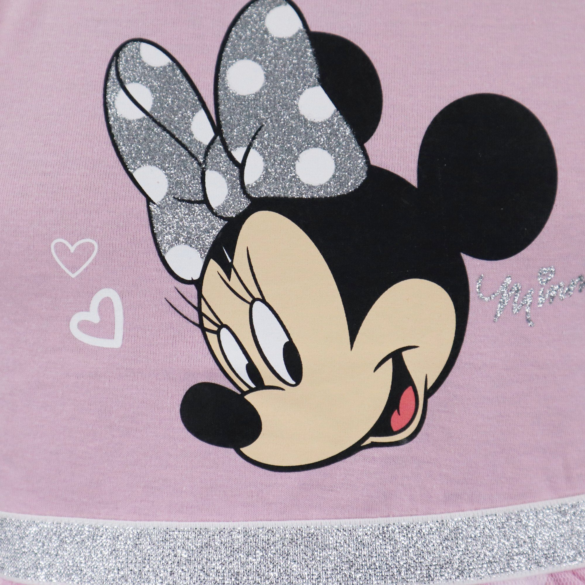 Minnie Mouse Tüllkleid  Minnie Maus Mädchen Kinder Kleid Gr. 104 bis 134